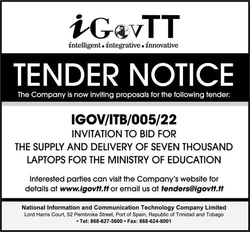 220308_iGovTT Tender Notice for Supply & Delivery of Laptops for MOE 10x3ad.jpg