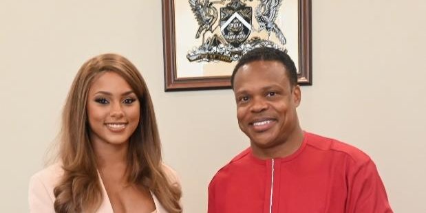 Courtesy Call by Miss World Caribbean