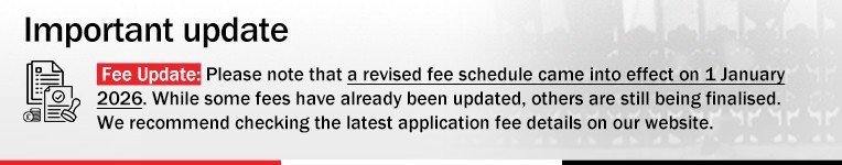 Fees Update