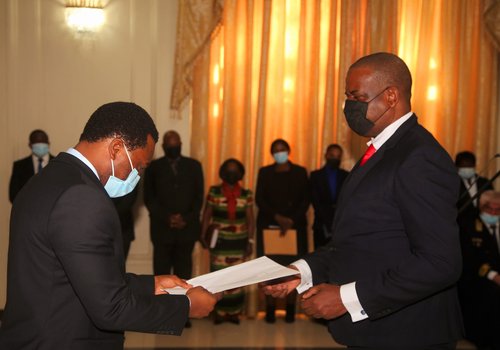 H.E Lovell Francis Presentation of Credentials Zambia May 2022 (5)