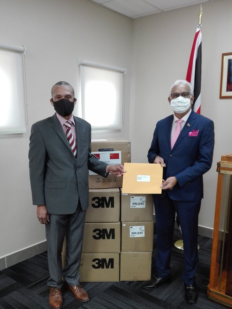 Hand Over of Donated Personal Protective Equipment by the MFCA to the MOH