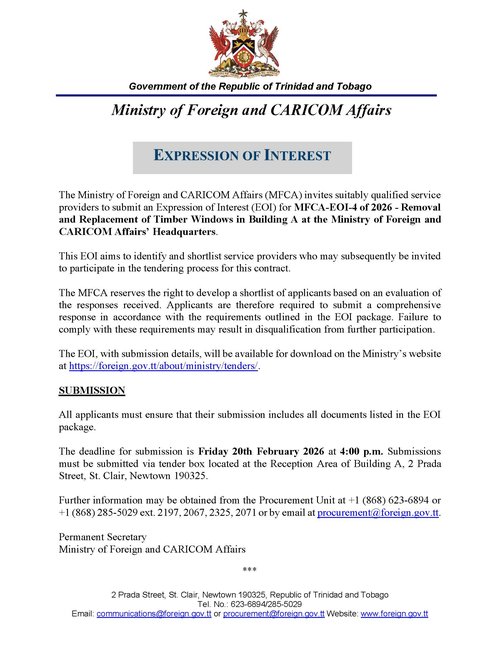 Media Notice for MFCA-EOI-4 of 2026 (002)