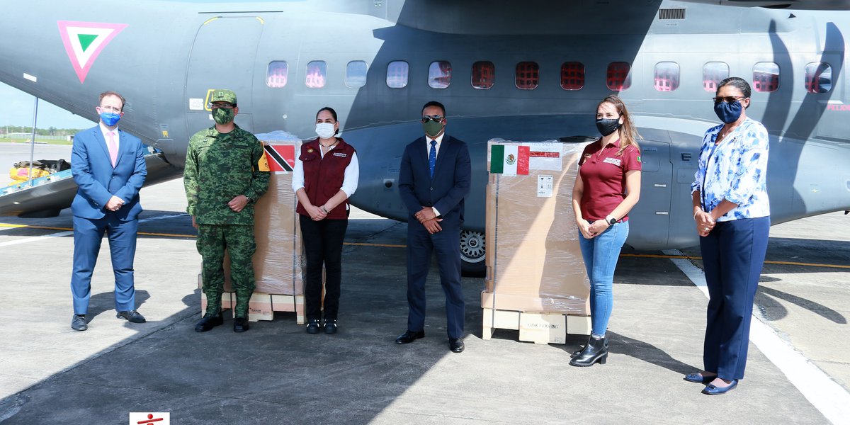 Donation of Ventilators from Mexico - 2 June 2021