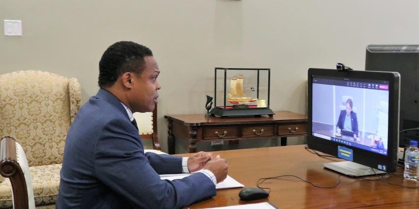 Meeting with the Prime Minister of Aruba