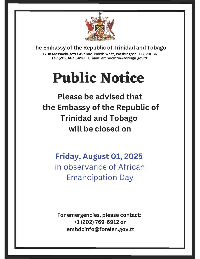Mission Closure- African Emancipation Day- August 01 2025