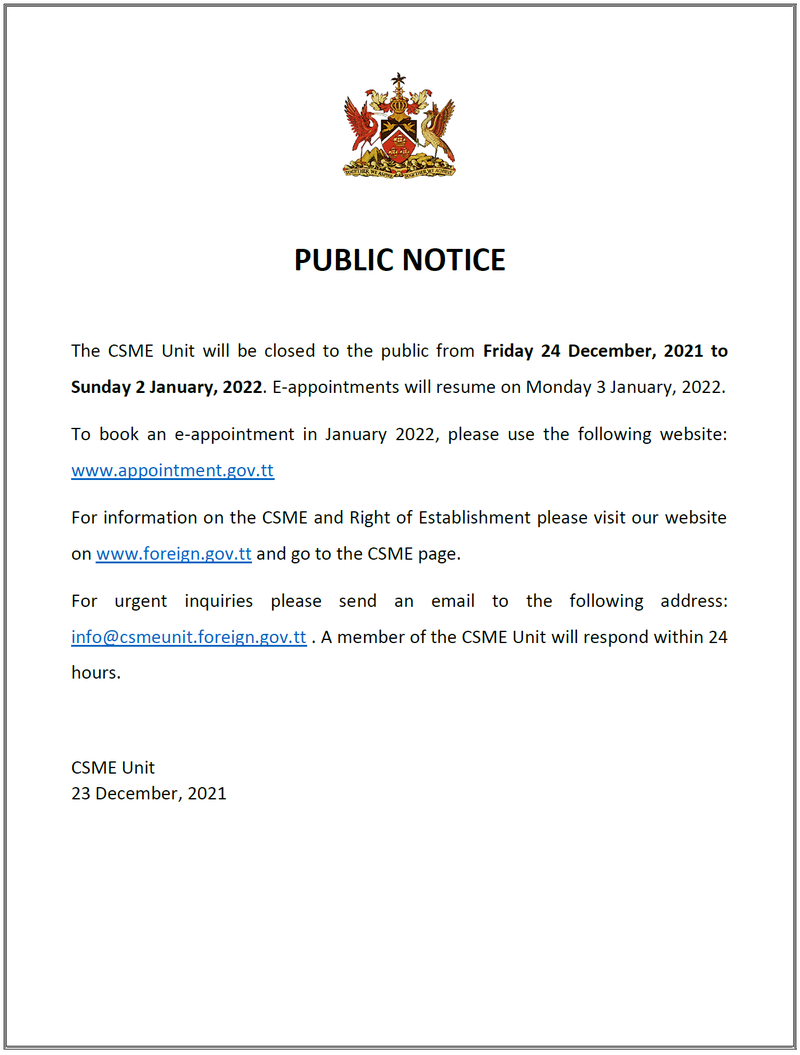 PUBLIC NOTICE_ Closure of CSME Unit.png