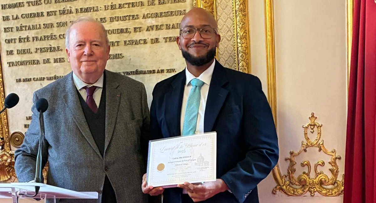 Plume d'Or 2025 winner at 2026 award ceremony