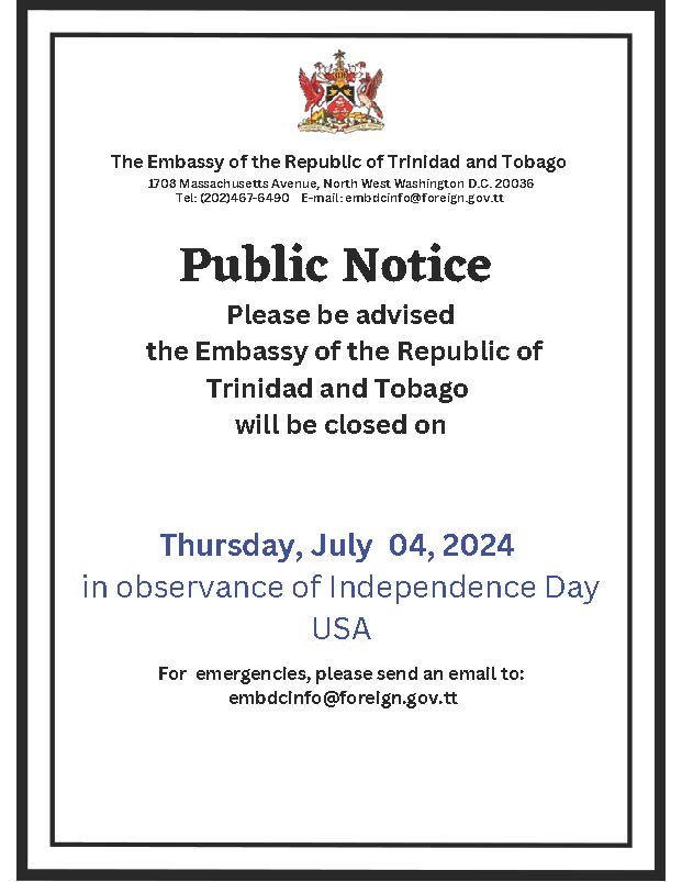 Public Notice- July 04, 2024