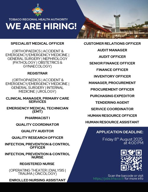 TRHA Job Ad - 25 July 2025