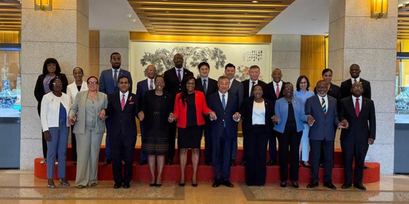 TT participates in the Ninth Round of China-Caribbean Consultations in Beijing_01.bmp