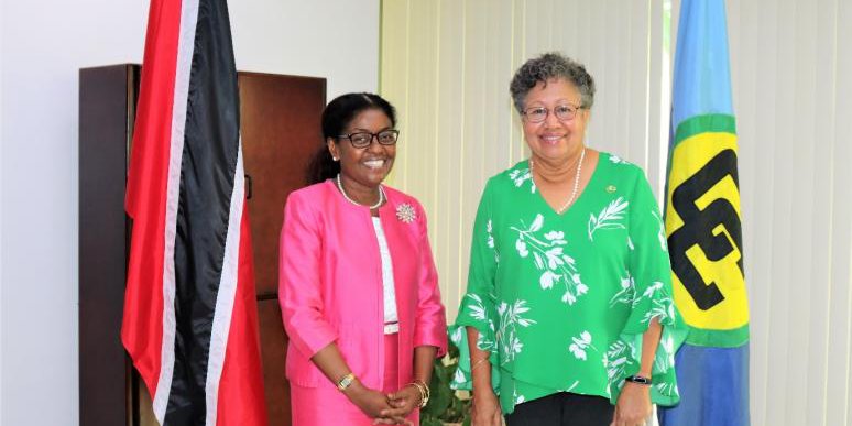 Trinidad and Tobago New Ambassador to CARICOM Presents Credentials.jpg